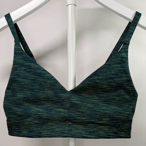 Outdoor Voices Dark Green Sports Bra
